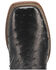 Dan Post Men's Alamosa Western Boots - Broad Square Toe, Black, hi-res