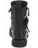 Image #4 - Harley Davidson Men's Distortion Skull Moto Boots - Round Toe, Black, hi-res