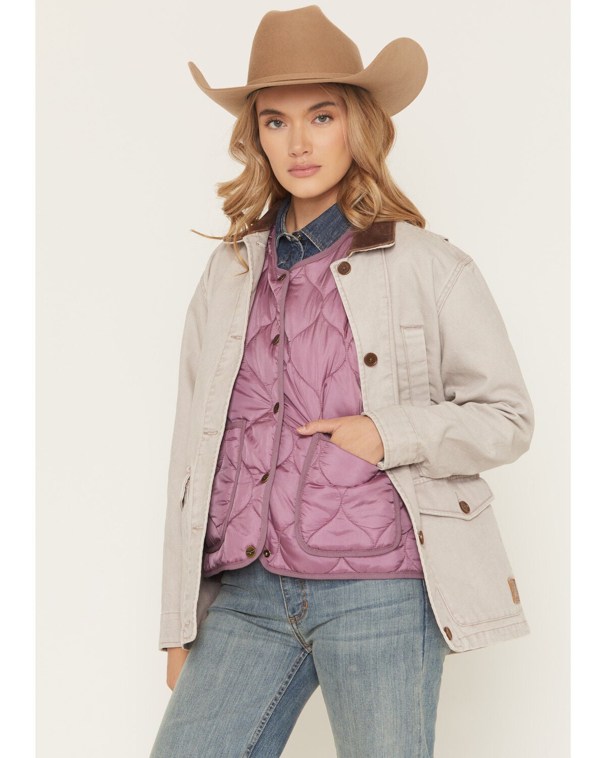 Kimes Ranch Women's Blake Field Button-Down Jacket, Multi, hi-res