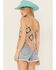 Image #4 - Rock & Roll Denim Women's Crochet Fringe Tank, Pink, hi-res