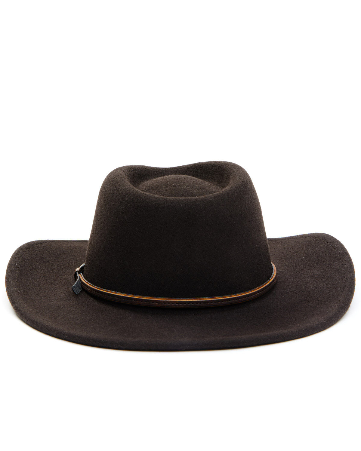 Image #3 - Cody James Men's Felt Western Fashion Hat, Brown, hi-res