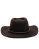 Image #3 - Cody James Men's Felt Western Fashion Hat, Brown, hi-res