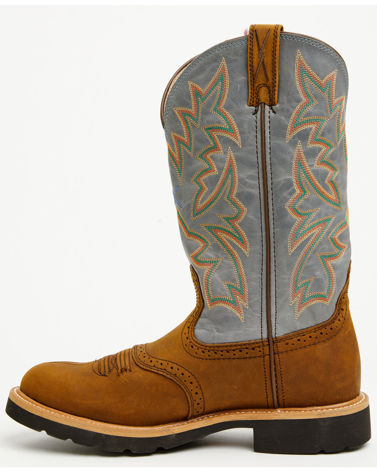 Twisted X Men's Cowboy Pull-On Work Boots - Soft Toe