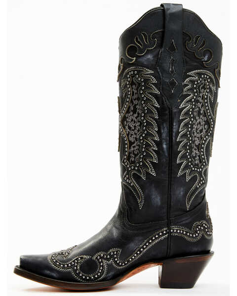 Image #3 - Corral Women's Overlay Western Boots - Snip Toe, , hi-res