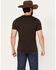 Image #4 - Pendleton Men's Boot Barn Exclusive Steer Rodeo Short Sleeve Graphic T-Shirt, Brown, hi-res