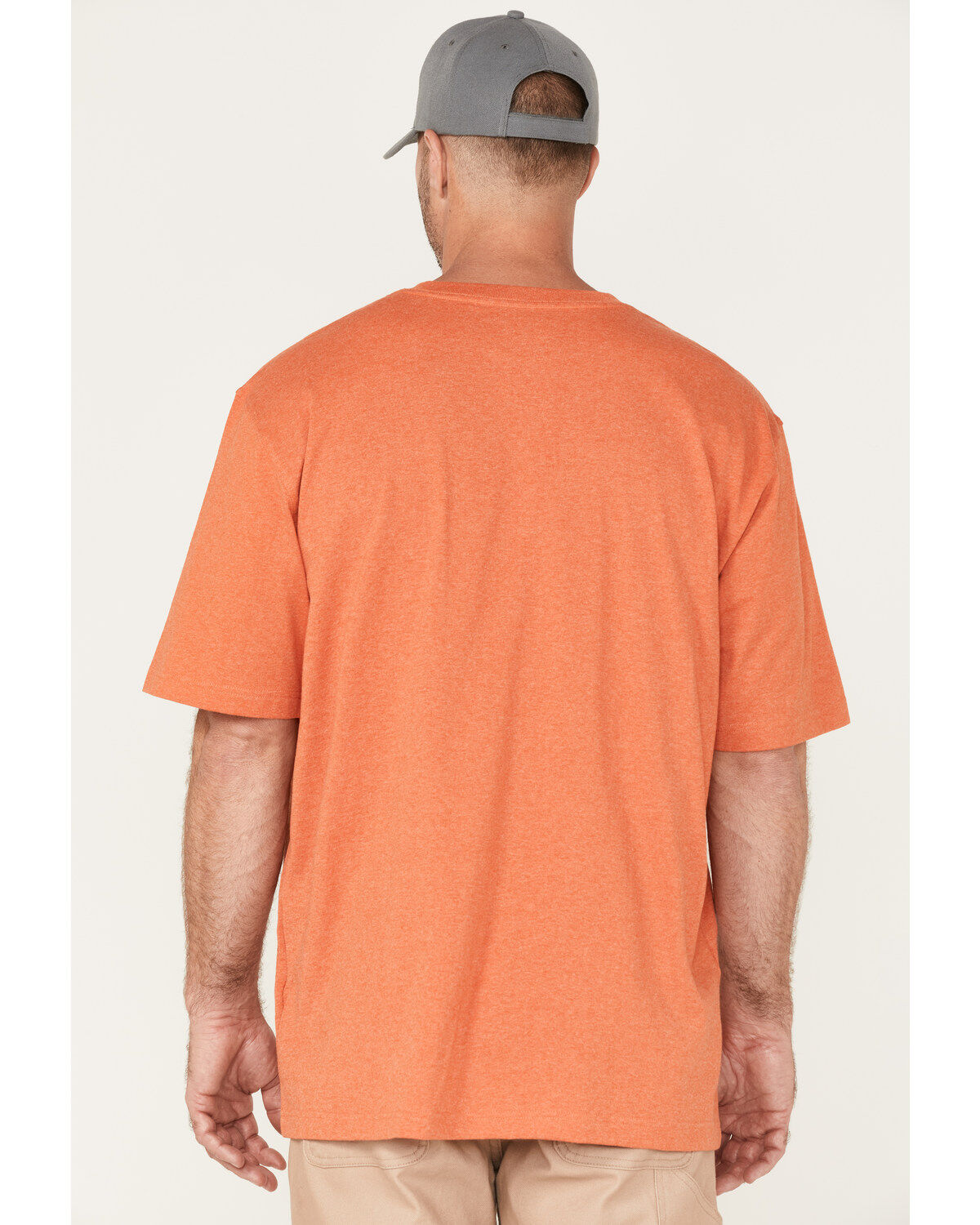 Image #4 - Carhartt Men's Loose Fit Heavyweight Logo Pocket Work T-Shirt - Big & Tall, , hi-res