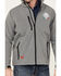 Image #2 - Cowboy Hardware Men's Fuerte Mexico Flag Softshell Jacket, Dark Grey, hi-res