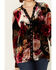 Image #3 - Johnny Was Women's Rose Floral Velvet Long Sleeve Shirt, Multi, hi-res
