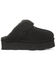 Image #2 - Bearpaw Women's Retro Loki Platform Slippers, Black, hi-res