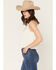 Image #2 - Shyanne Women's Evers Embroidered Cami, Natural, hi-res