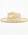 Shyanne Women's Ribbon Wool Felt Fashion Western Hat , Tan, hi-res