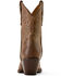 Image #3 - Ariat Women's Julietta Western Booties - Round Toe, Brown, hi-res