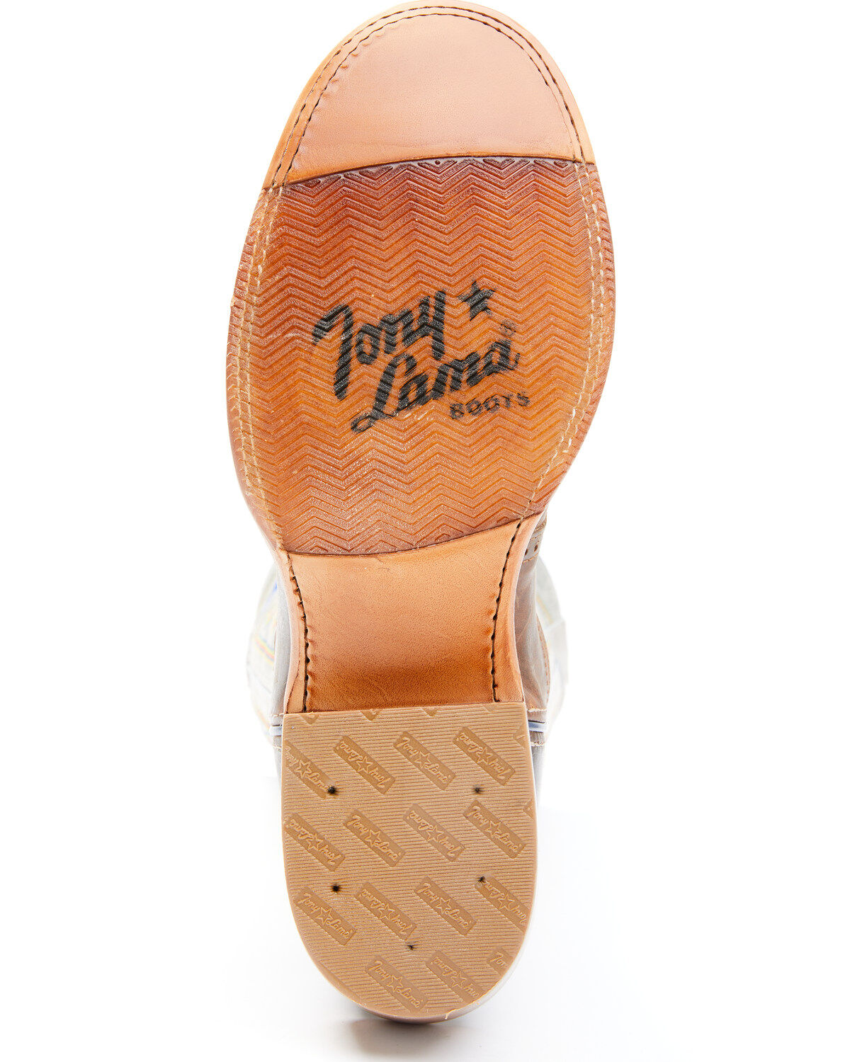 Image #7 - Tony Lama Men's Henley Grey Top Western Boots - Round Toe, Grey, hi-res