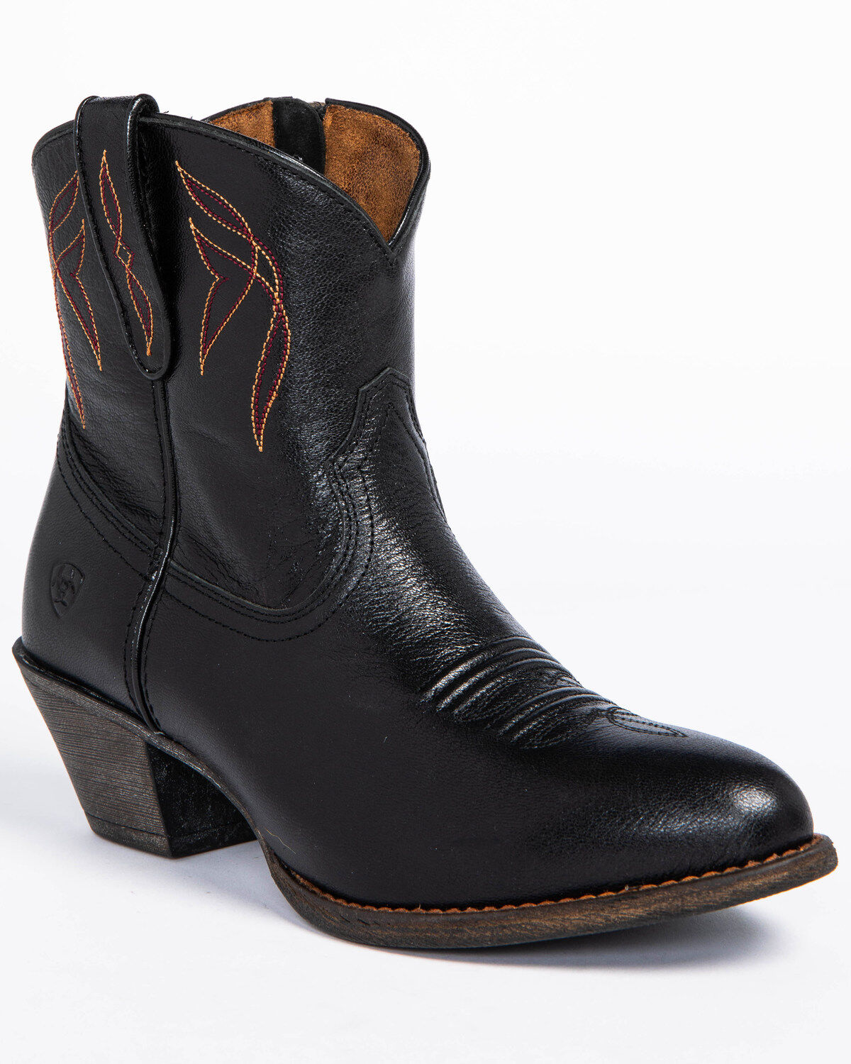 Order Black Cowboy Booties Fb8be 43122