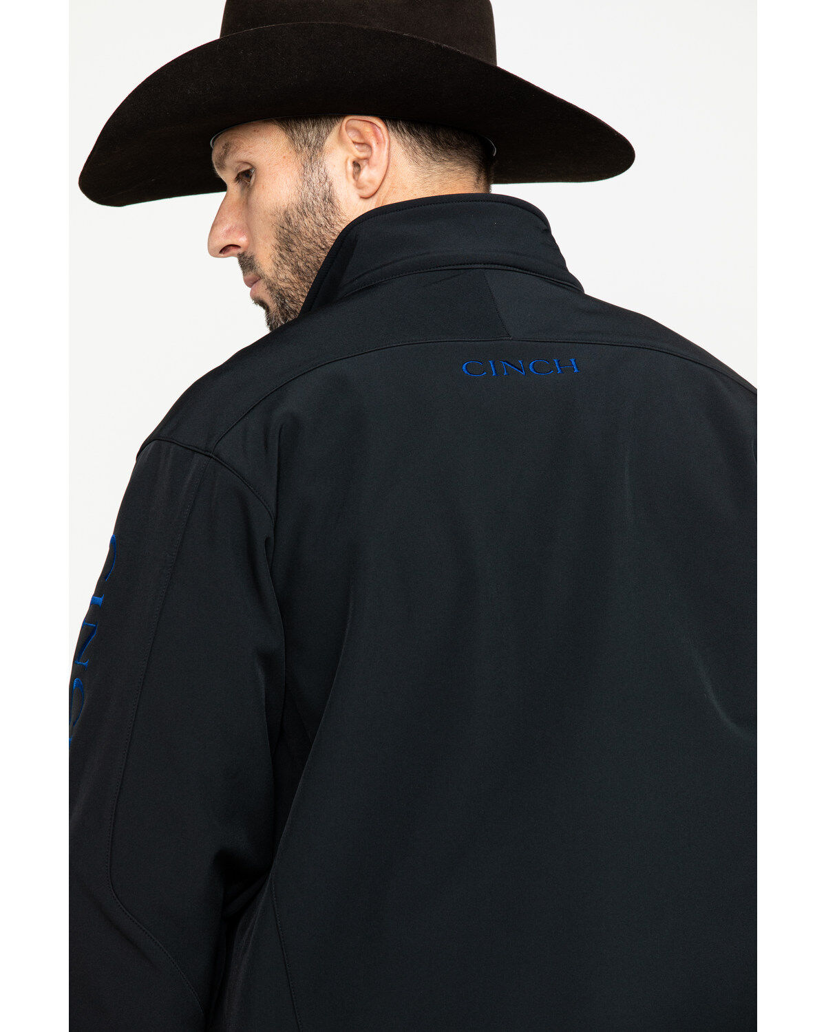 Image #5 - Cinch Men's Solid Softshell Bonded Jacket - Big , , hi-res
