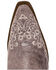 Image #6 - Corral Women's Crater with Bone Embroidery Western Boots - Snip Toe, Brown, hi-res
