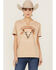 Image #2 - Idyllwind Women's Max Headstrong Short Sleeve Graphic Tee, Wheat, hi-res