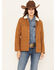 Image #1 - Shyanne Women's Sherpa Lined Canvas Barn Jacket, Brown, hi-res