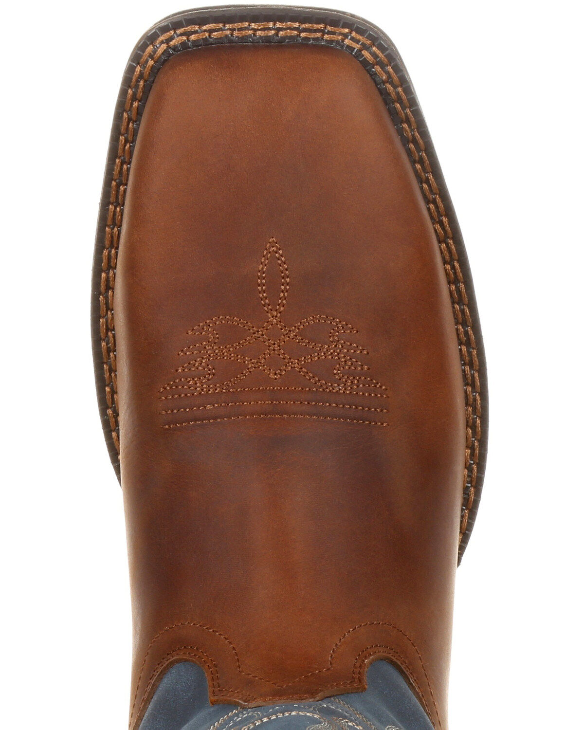Image #6 - Durango Men's Rebel Western Work Boots - Steel Toe, , hi-res