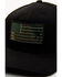 Image #2 - Browning Men's Woodland Flag Ball Cap, Black, hi-res