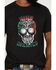 Image #3 - Cody James Men's Viva Mexico Muertos Skull Graphic Short Sleeve T-Shirt, Black, hi-res