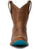 Image #4 - Lane Women's Emma Jane Western Booties - Snip Toe, Brown, hi-res