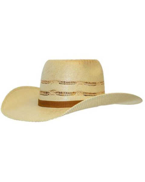 Ariat Youth Light Brown Straw Twister Western Hat , Tan, hi-res