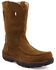 Image #1 - Twisted X Men's Waterproof Pull On Work Boots - Composite Toe, Brown, hi-res