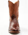 Image #4 - Cody James Black 1978® Men's Carmen Exotic Teju Lizard Roper Boots - Round Toe, Cognac, hi-res