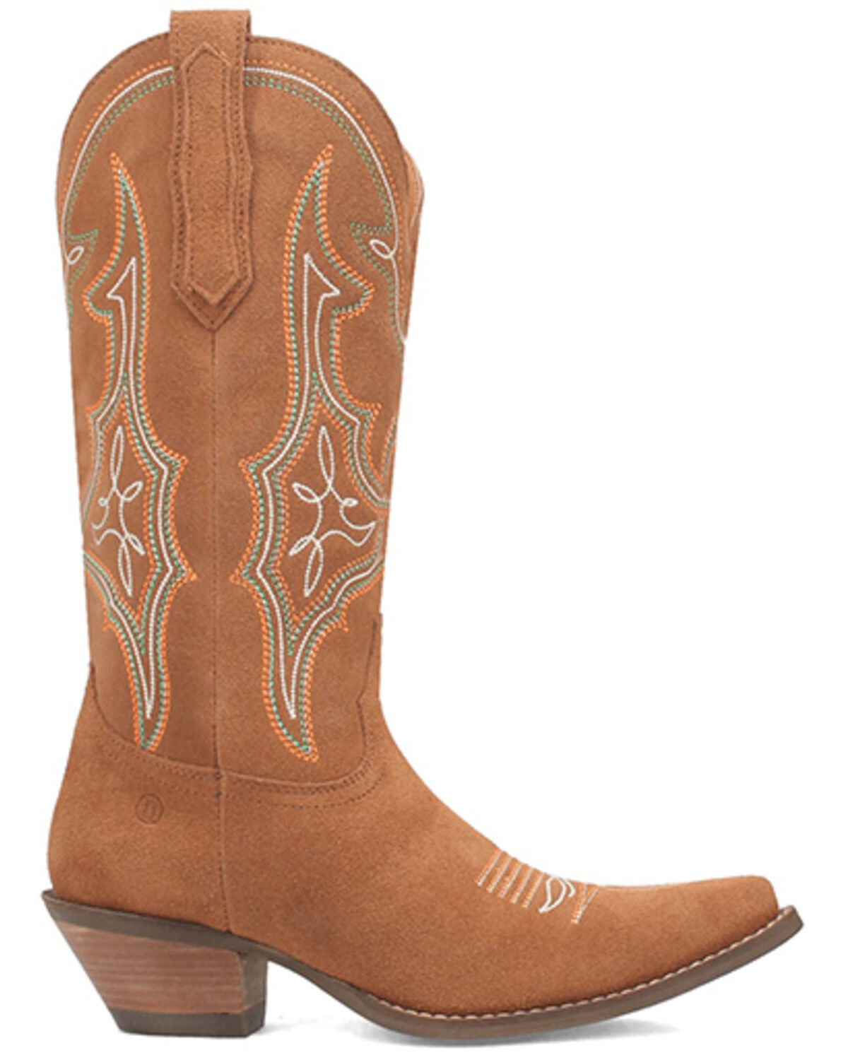 Image #2 - Dingo Women's Hot Sauce Tall Western Boots - Snip Toe, Camel, hi-res