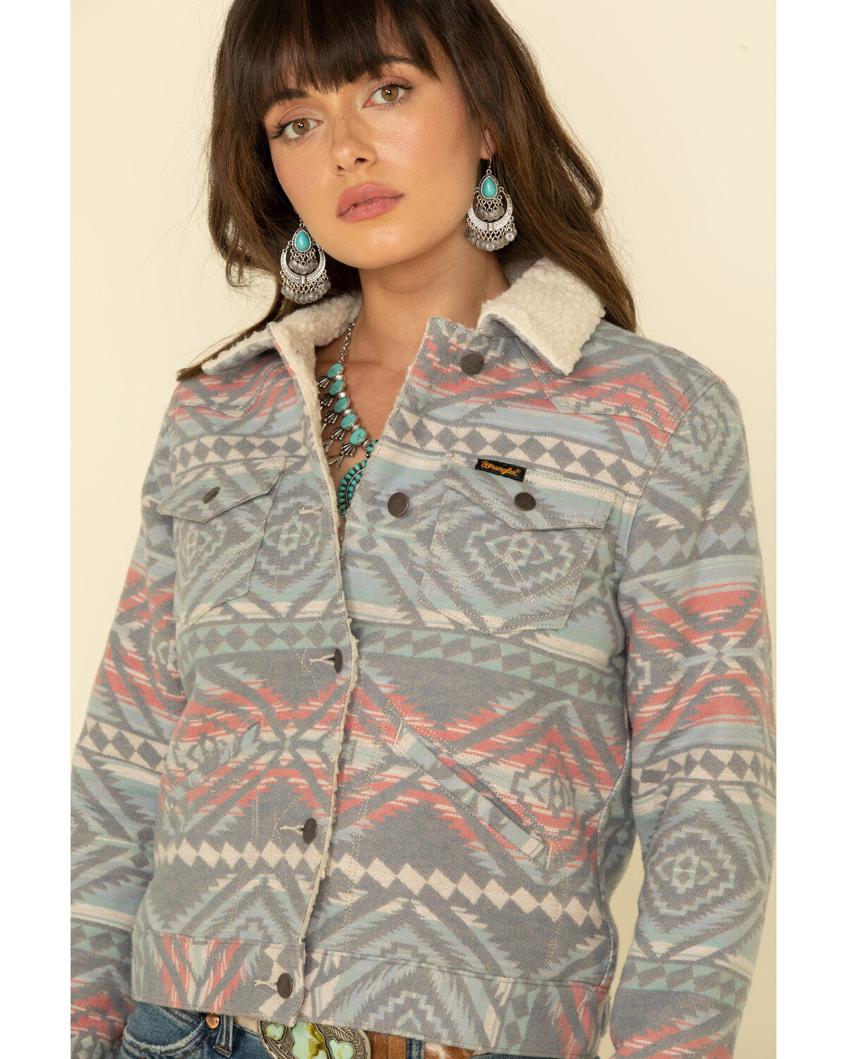 wrangler heritage sherpa jacket