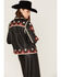 Image #5 - Double D Ranch Women's Chilli Pantine Studded Southwestern Leather Jacket, , hi-res