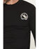 Image #3 - Cowboy Hardware Men's Toughest 8 Seconds Long Sleeve Graphic T-Shirt, Black, hi-res
