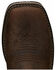 Justin Men's Fireman Brown Western Boots - Square Toe, Brown, hi-res
