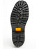 Image #7 - HAWX Men's 8" Logger Lace-Up Waterproof Work Boot - Steel Toe, Chocolate, hi-res