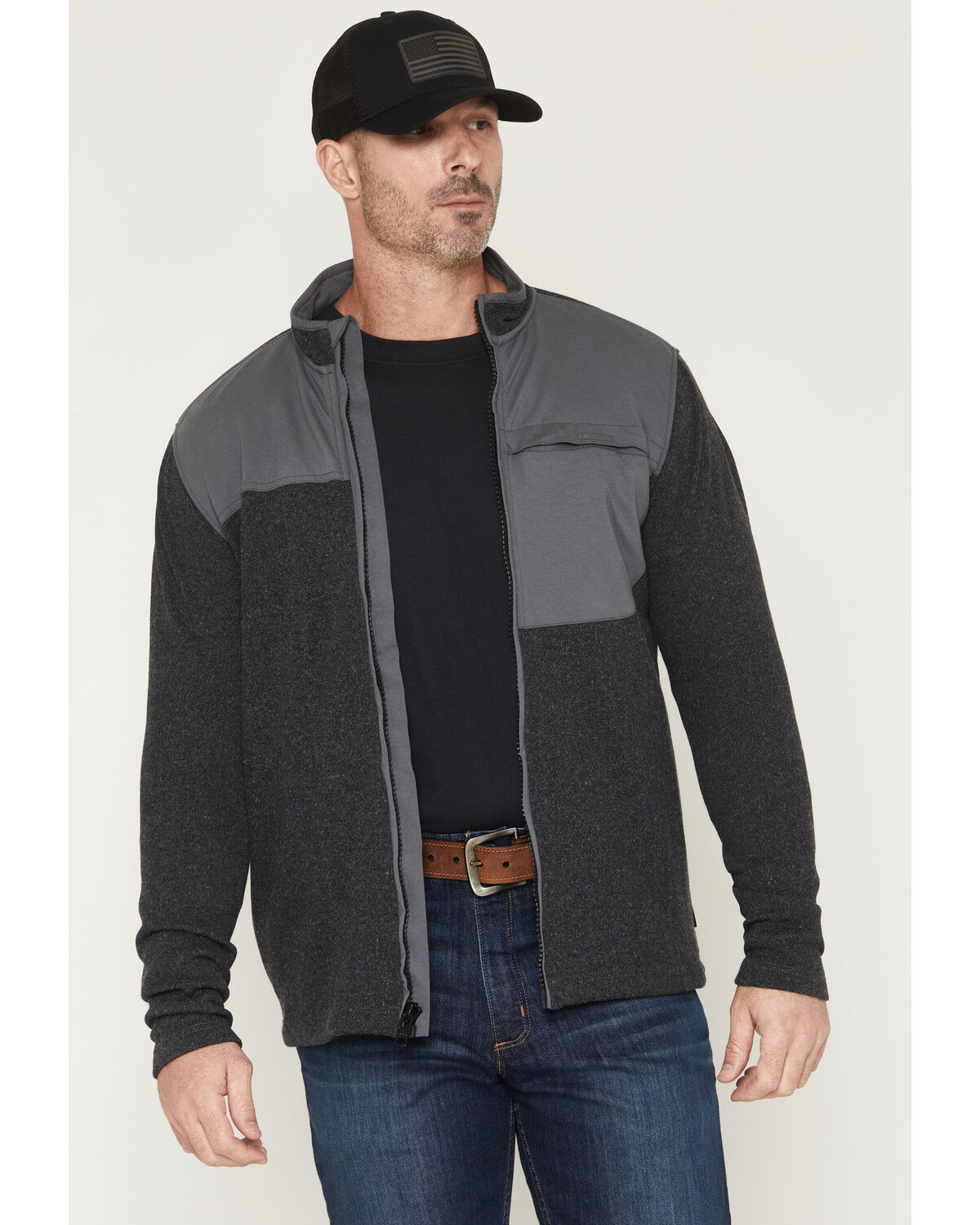 Cody James Men's FR Sweater Fleece Shirt Jacket