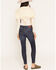 Image #3 - Wrangler Women's Rae Dark Wash High Rise Bespoke Skinny Stretch Denim Jeans, Dark Wash, hi-res