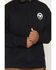 Image #3 - Troll Co Men's Skilled Labor Isn't Cheap Hooded Sweatshirt, Black, hi-res