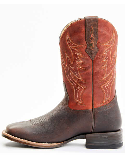Image #3 - Cody James Men's Orange Hoverfly Performance Western Boots - Broad Square Toe, , hi-res