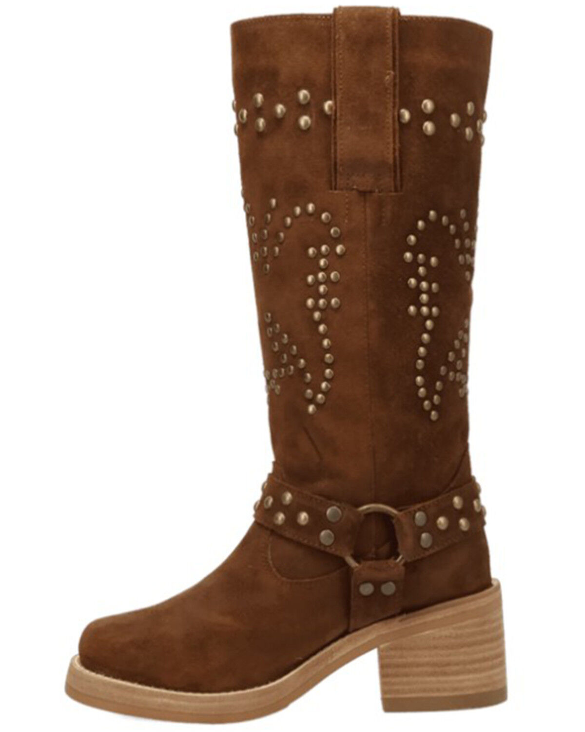 Dingo Women's Troubadour Studded Tall Fashion Boots - Round Toe