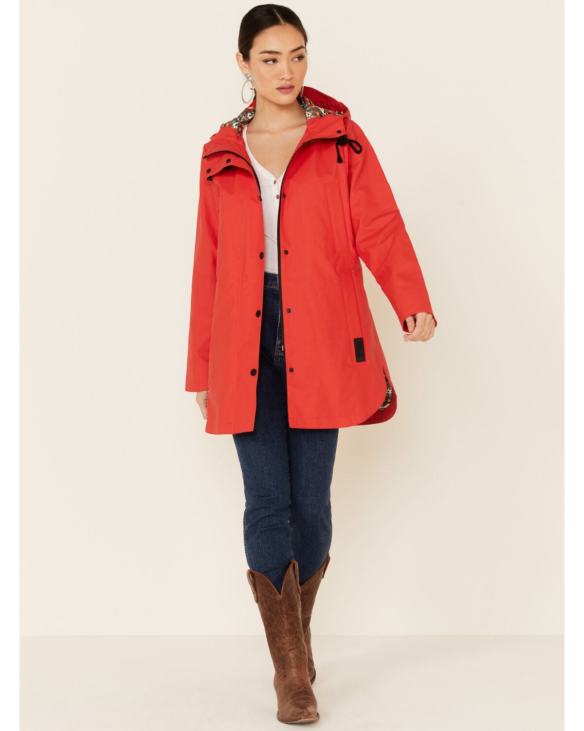 pendleton hooded raincoat