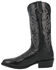 Image #3 - Dan Post Men's Mignon Western Boots - Round Toe, Black, hi-res