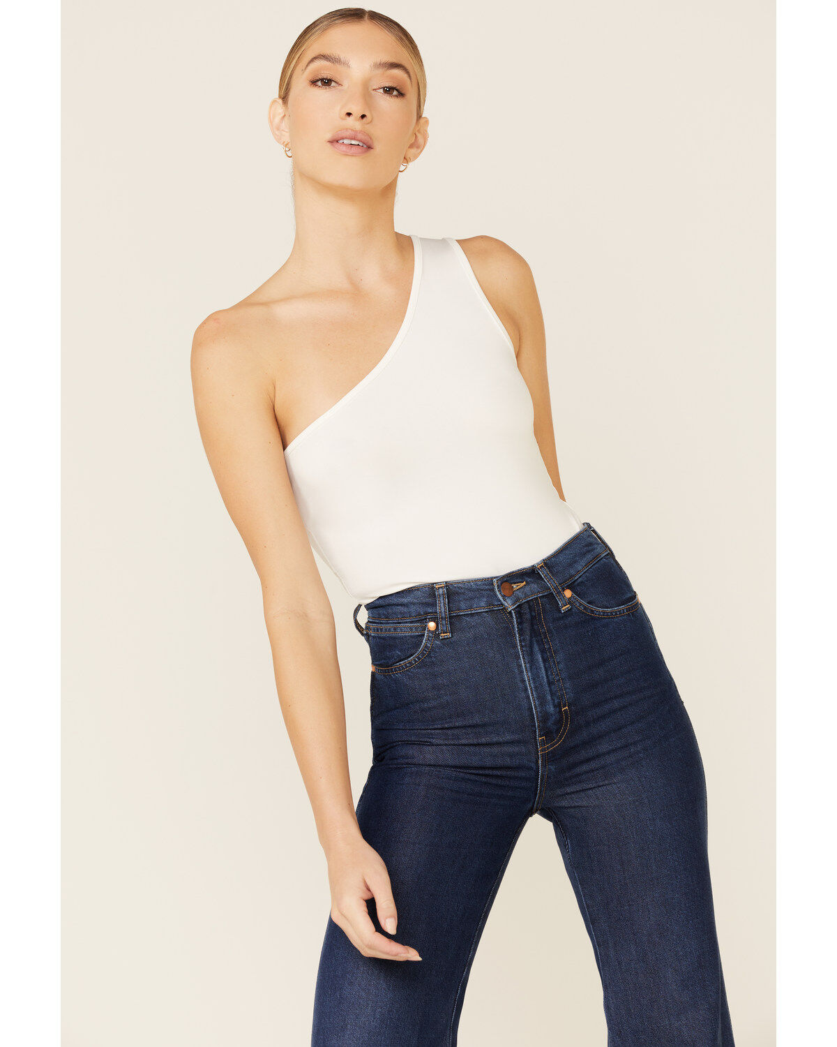 Image #2 - Wrangler Modern Women's Dark Wash Wanderer Flare Jeans, , hi-res