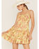 Image #2 - Band of the Free Women's Love Child Floral Print Tiered Mini Dress, , hi-res