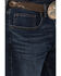 Image #2 - Wrangler 20X Men's Stirrup Dark Wash Slim Bootcut Stretch Denim Jeans, Dark Wash, hi-res