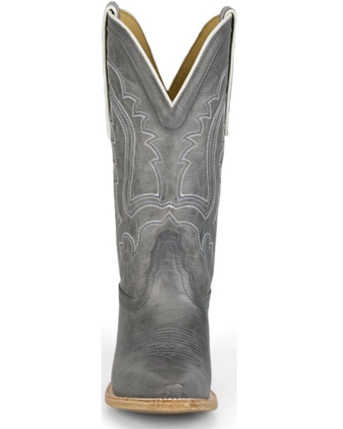 Image #5 - Tony Lama Women's Val Western Boots - Snip Toe, Grey, hi-res