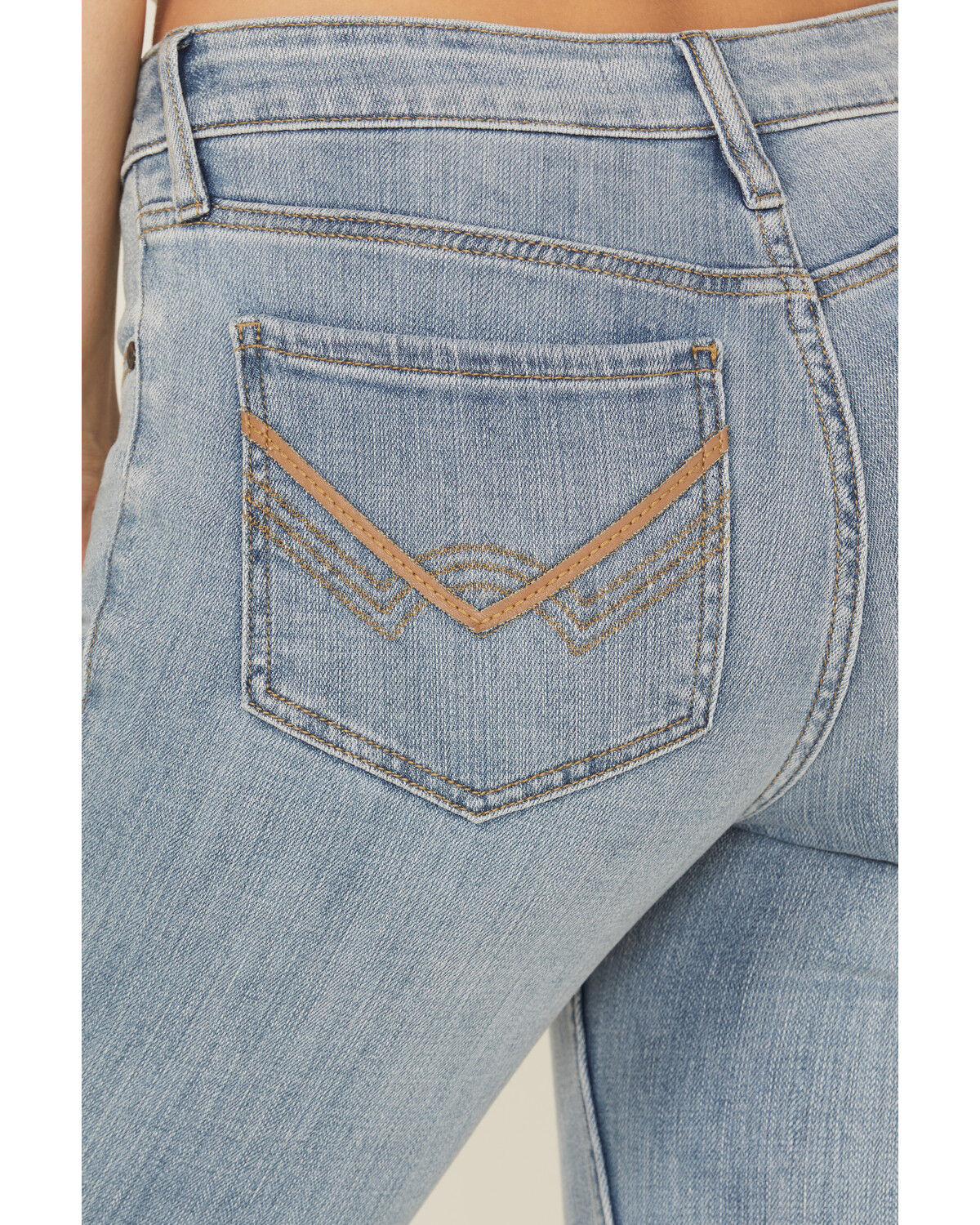 Product Name:  Idyllwind Women's Arden Light Wash Rebel Mid Rise Bootcut Super Stretch Denim Jeans