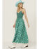 Image #3 - Free People Women's Sweet Nothings Floral Print Midi Dress, Green, hi-res