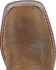 Image #2 - Smoky Mountain Boys' Green Jesse Western Boots - Square Toe, Brown, hi-res