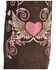 Roper Kid's Winged Heart Western Boots, Brown, hi-res